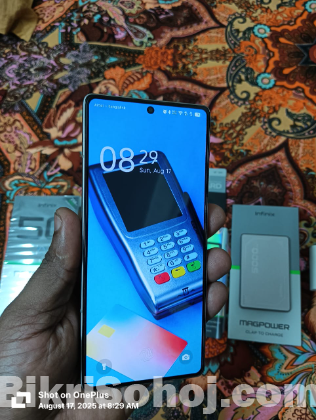 Infinix Note 50 pro 8/256 ৯ মাসের ওয়ারেন্টি সহ